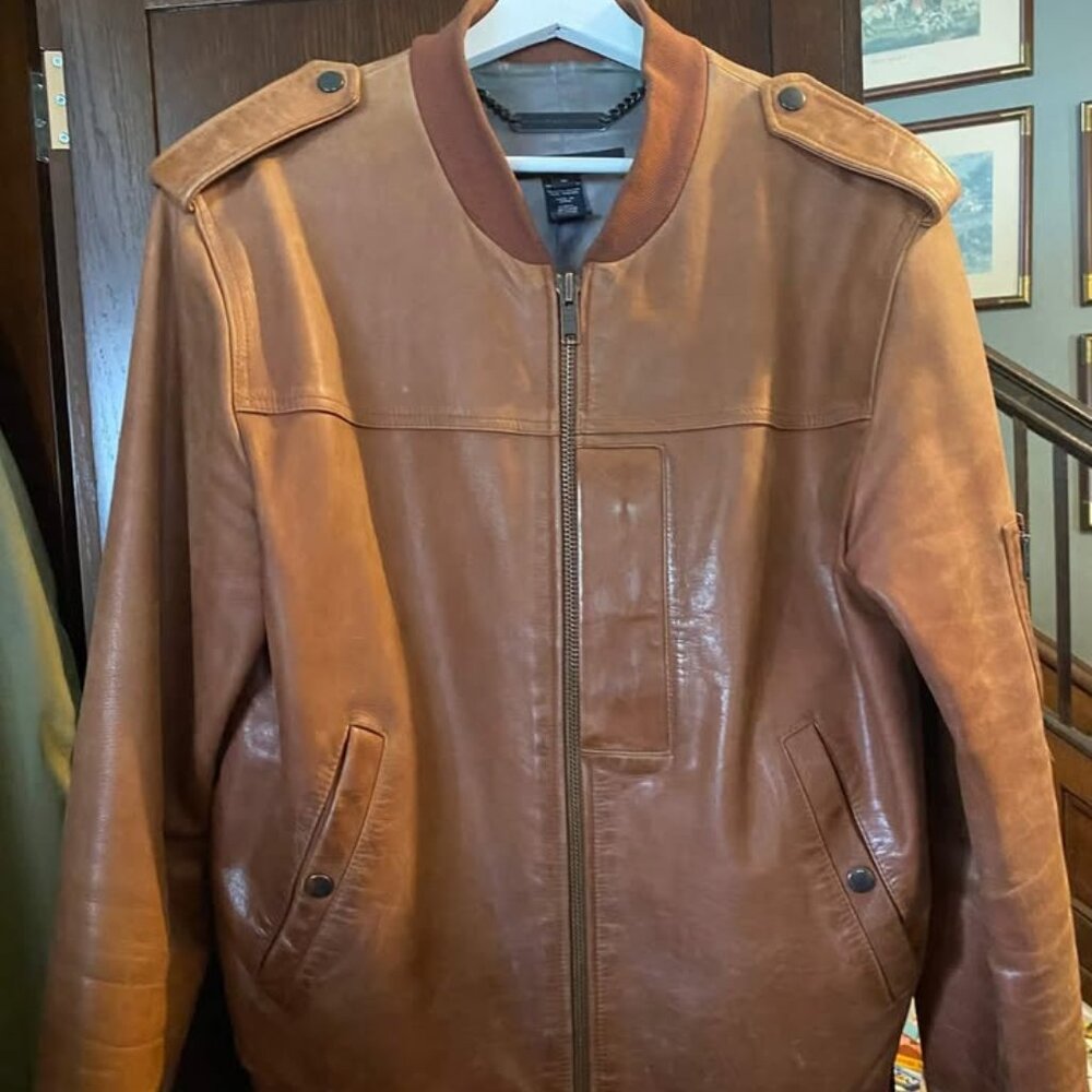 Marc Jacobs leather jacket
